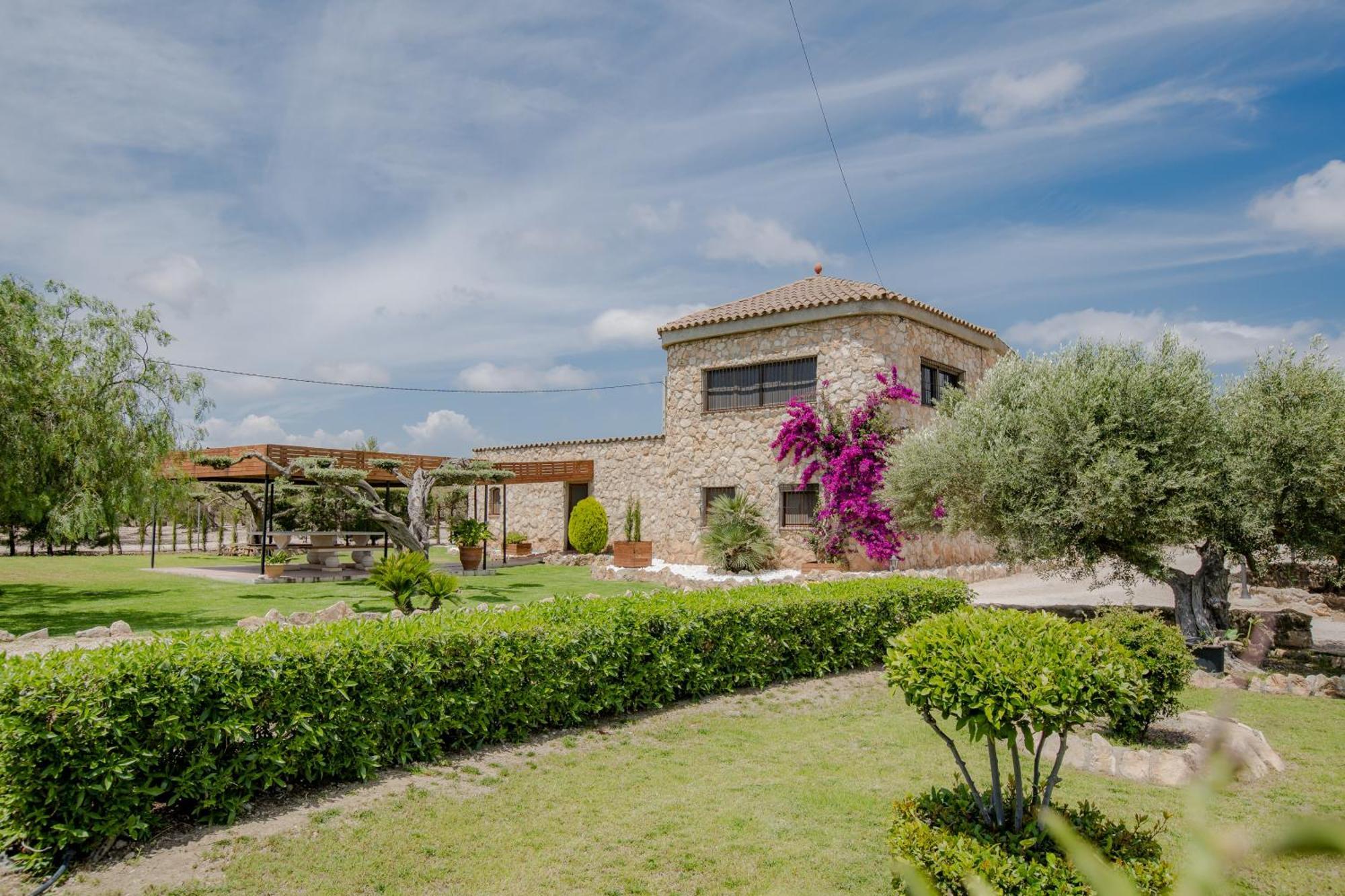 Villa Rural Avril Camarles Bagian luar foto